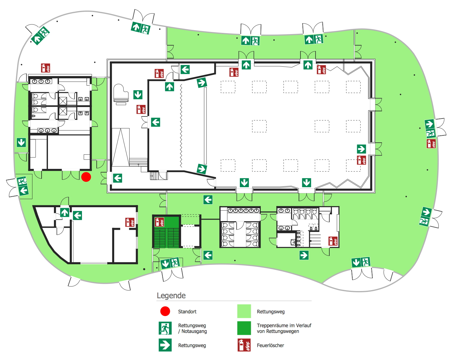 Evacuation Floor Plan