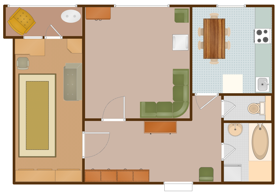 How to sketch a house plan - FREE house plan and FREE apartment plan