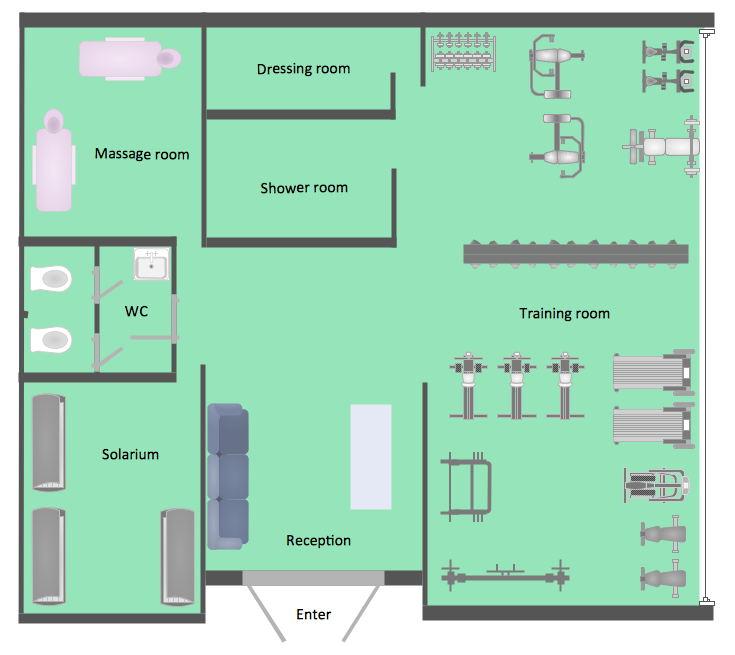 Gym Floor Plan *