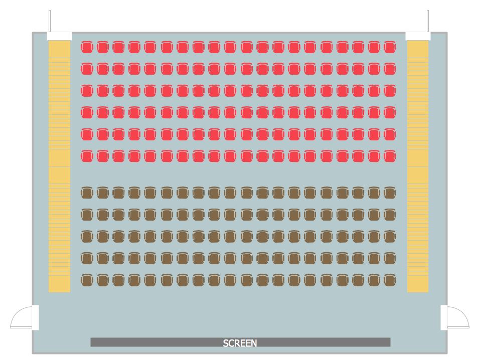 Theater Program Template Free from www.conceptdraw.com