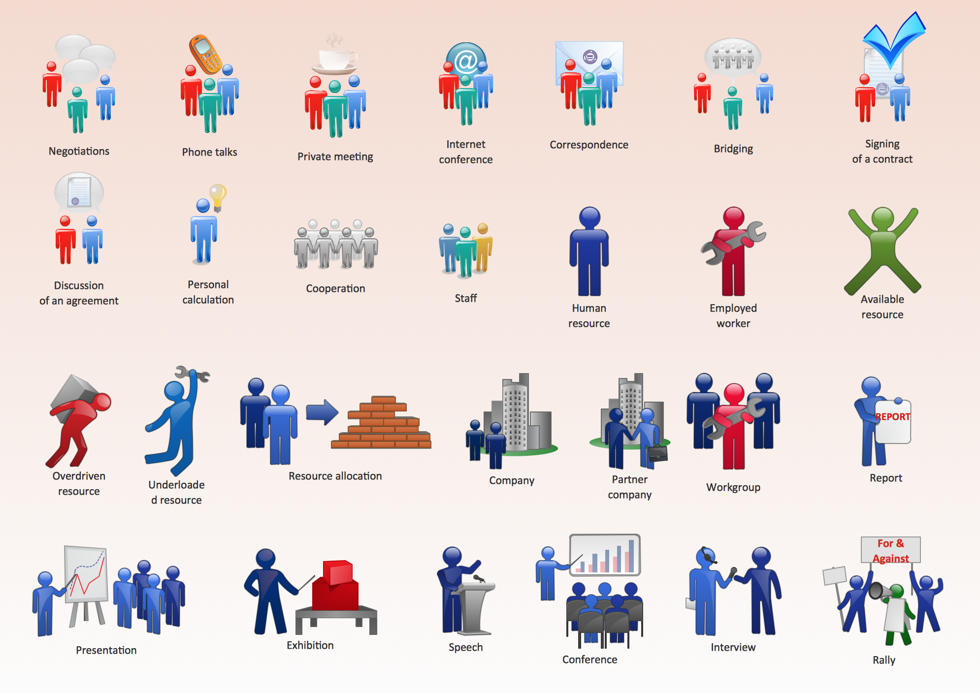 Business People Figures