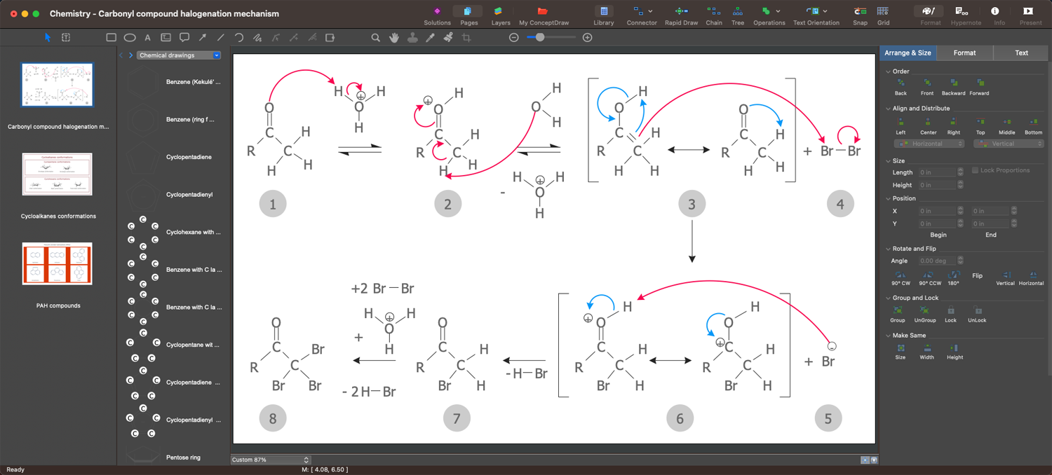 Chemical Diagram Maker - ConceptDraw DIAGRAM