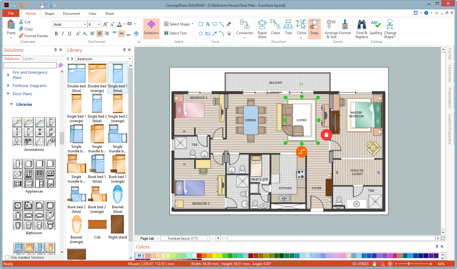 2d floor plan design software free download