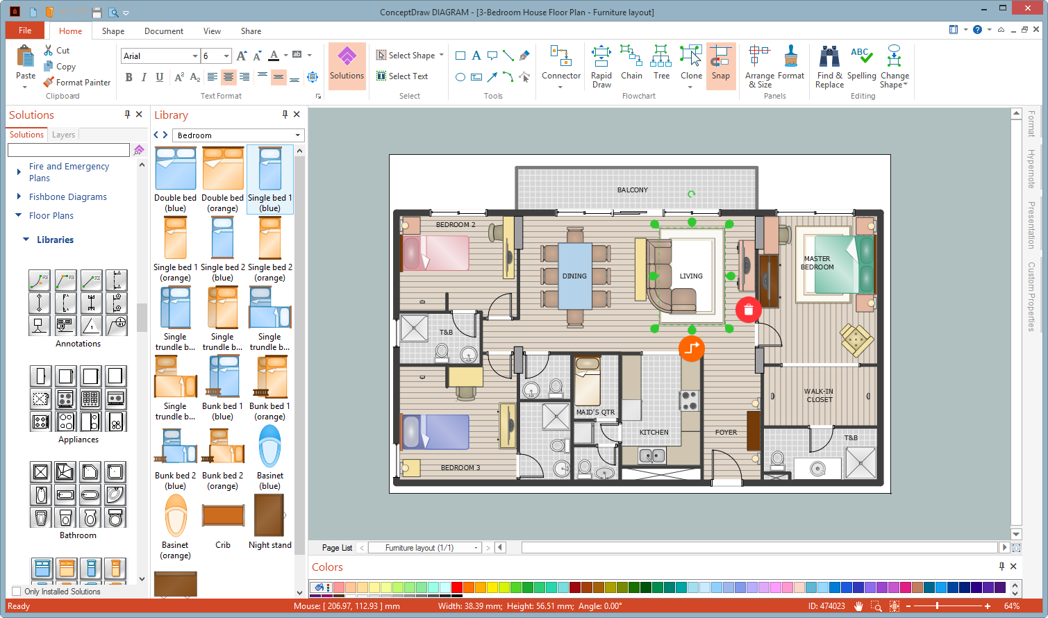 2D Floor Plan Creator