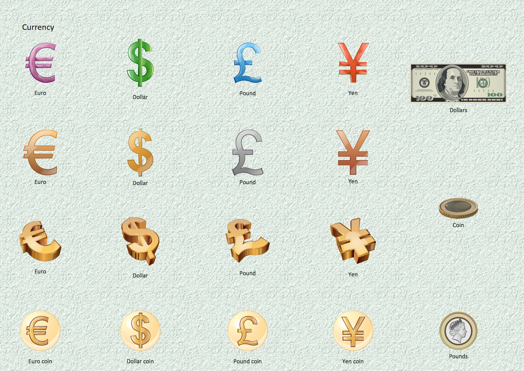 Currency - Design Elements *