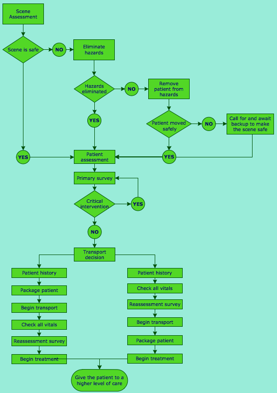 Flowchart Symbols and Meaning - EMR process flow