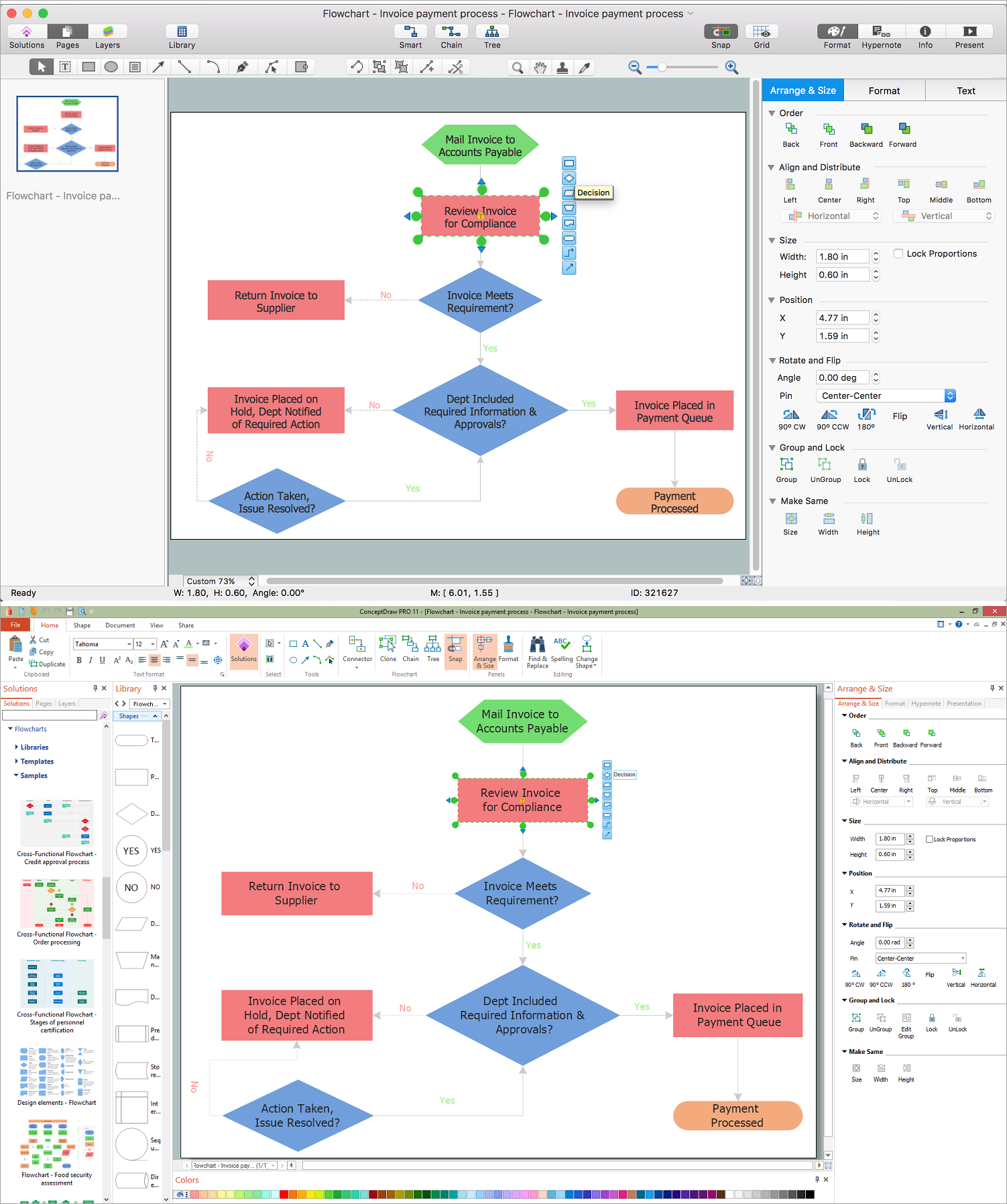 Easy Flowchart Software | Create Flowcharts & Diagrams ...