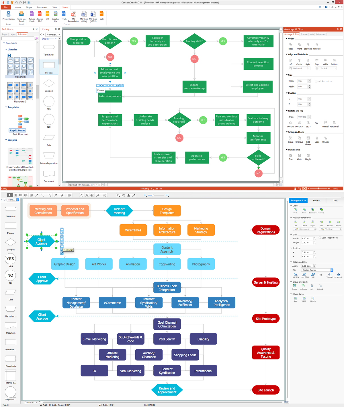 Types of Flowcharts | Standard Flowchart Symbols and Their Usage. Basic