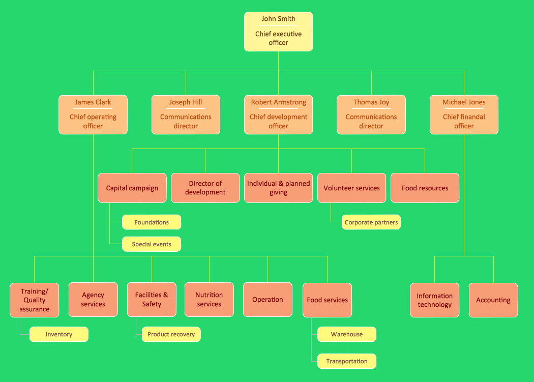 Capital Campaign Organizational Chart