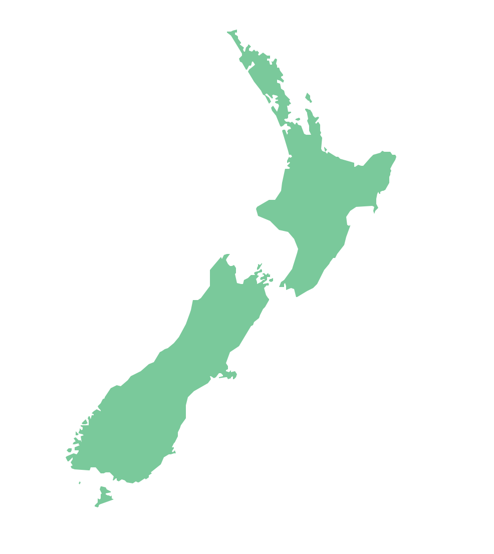 Geo Map - Australia - New Zealand