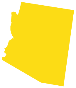 Geo Map - USA - Arizona *