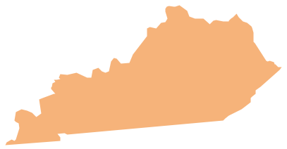 Geo Map - USA - Kentucky *