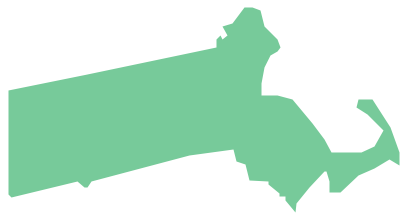 Geo Map - USA - Massachusetts