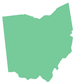 Geo Map - USA - Ohio