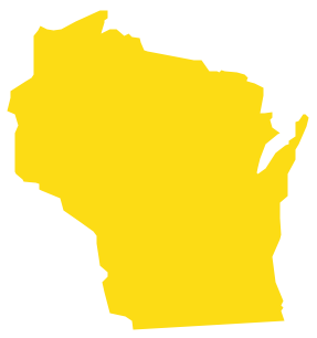 Geo Map - USA - Wisconsin