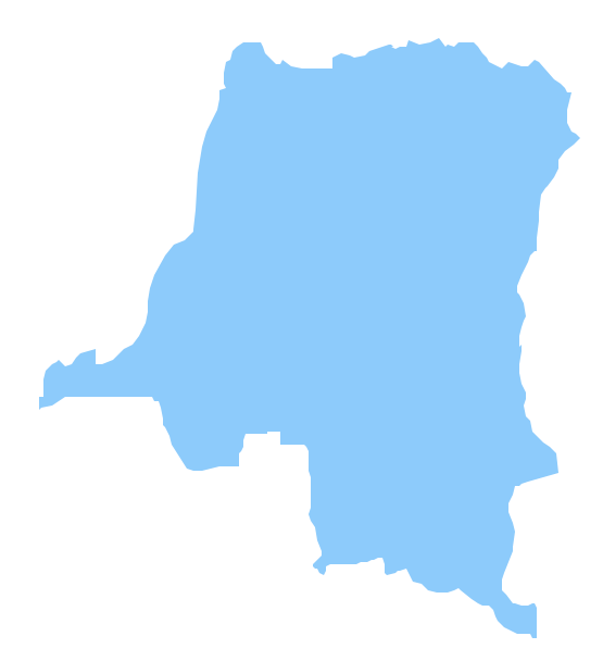 Geo Map - Africa - Congo DRC