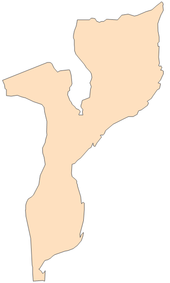 Geo Map - Africa - Mozambique