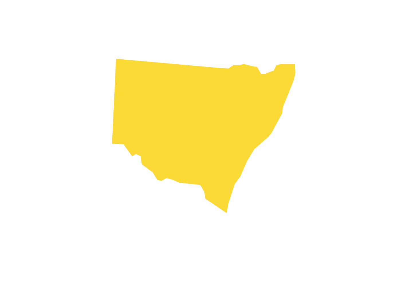 Geo Map - Australia - New South Wales