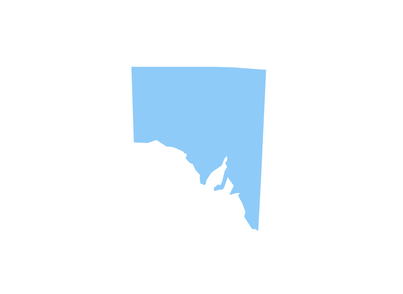 Geo Map - Australia - South Australia