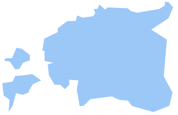 Geo Map - Europe - Estonia *