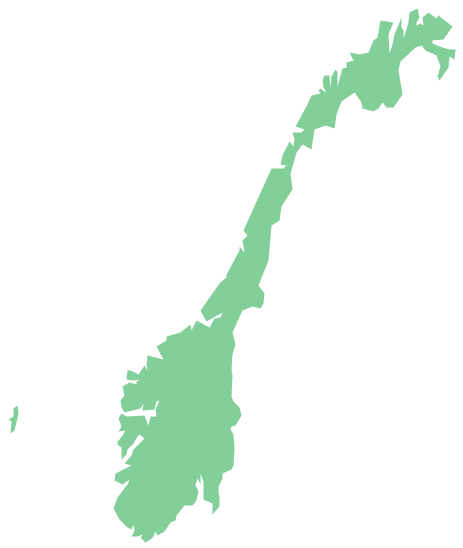 Geo Map - Europe - Norway *