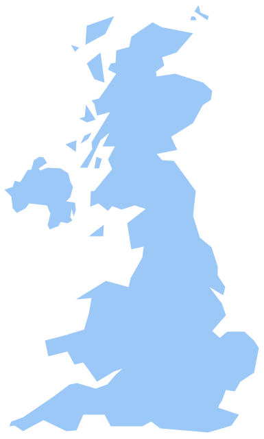 Geo Map - Europe - United Kingdom *