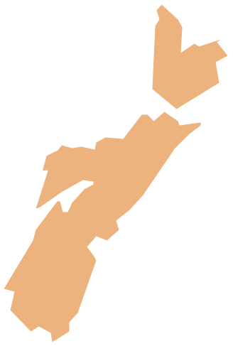Geo Map - Canada - Nova Scotia *