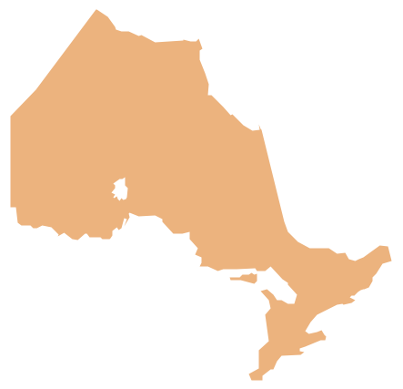 Geo Map - Canada - Ontario