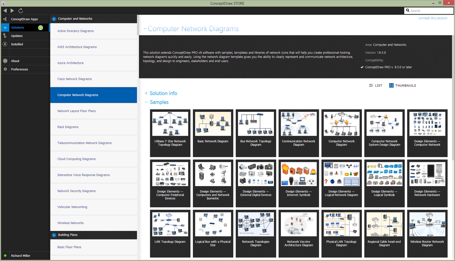 LAN Diagrams solution