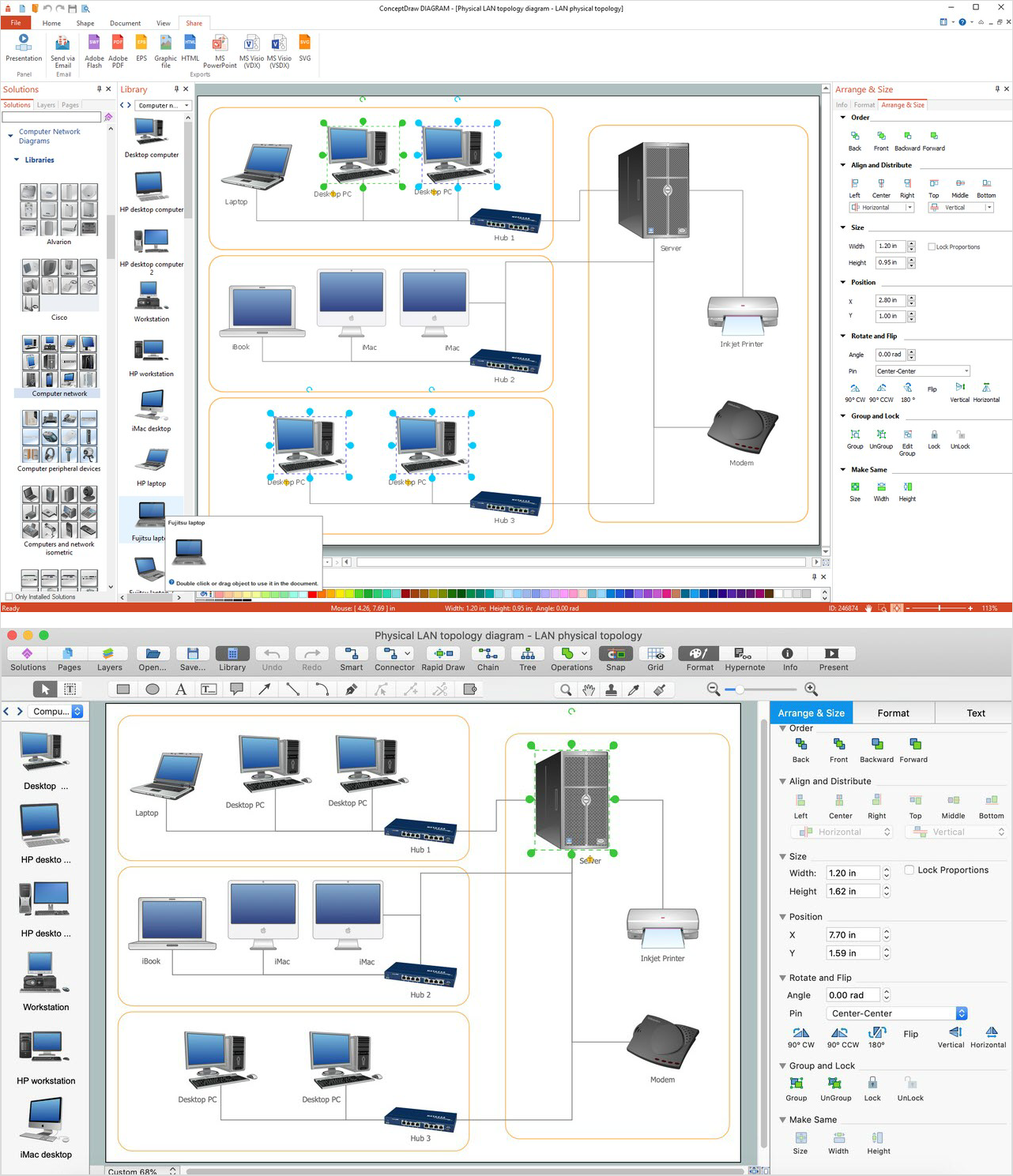 network diagrams