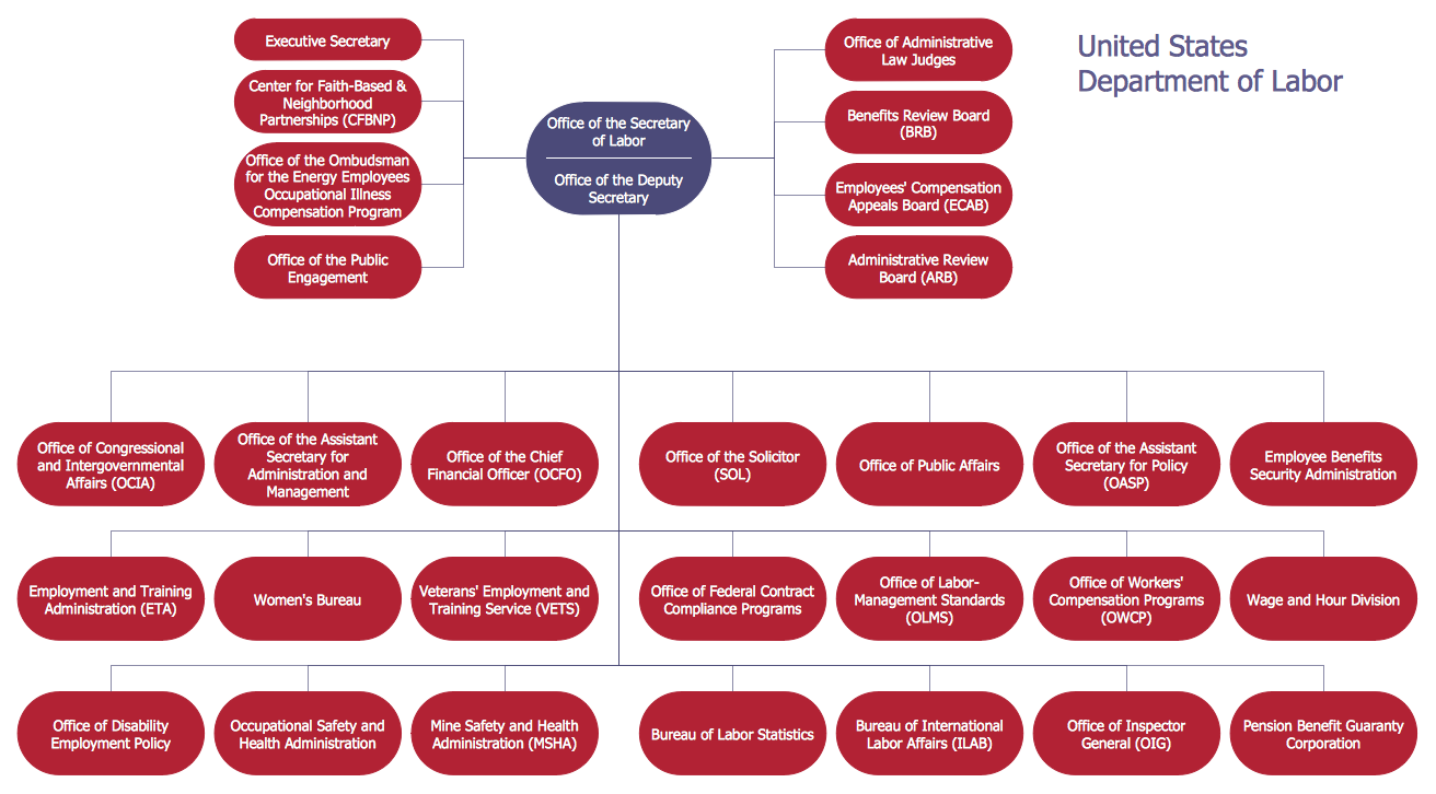 Software Company Organizational Chart