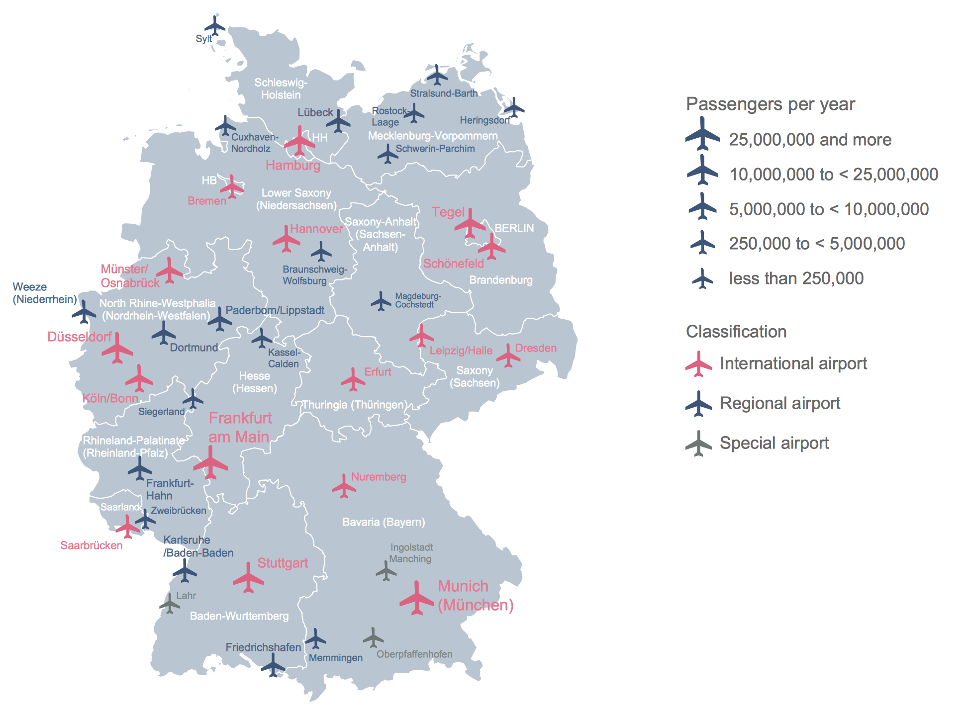 Maps of Germany *