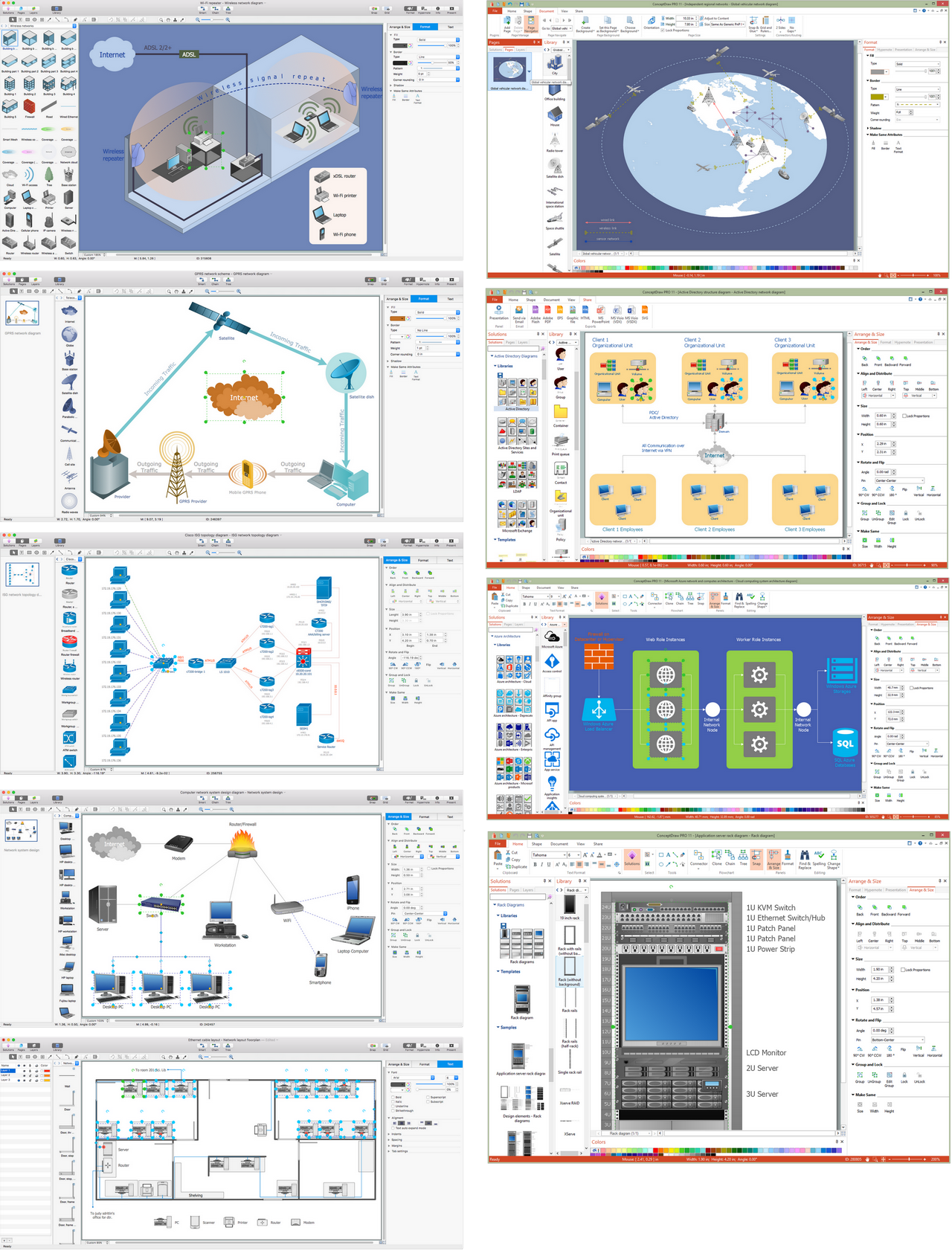 Network Visualization with ConceptDraw DIAGRAM  *