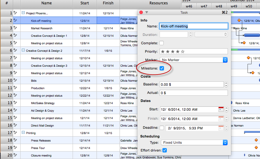 microsoft project vs omniplan