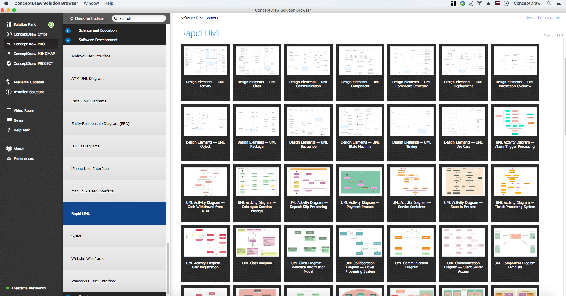 uml classes, uml design tool, uml