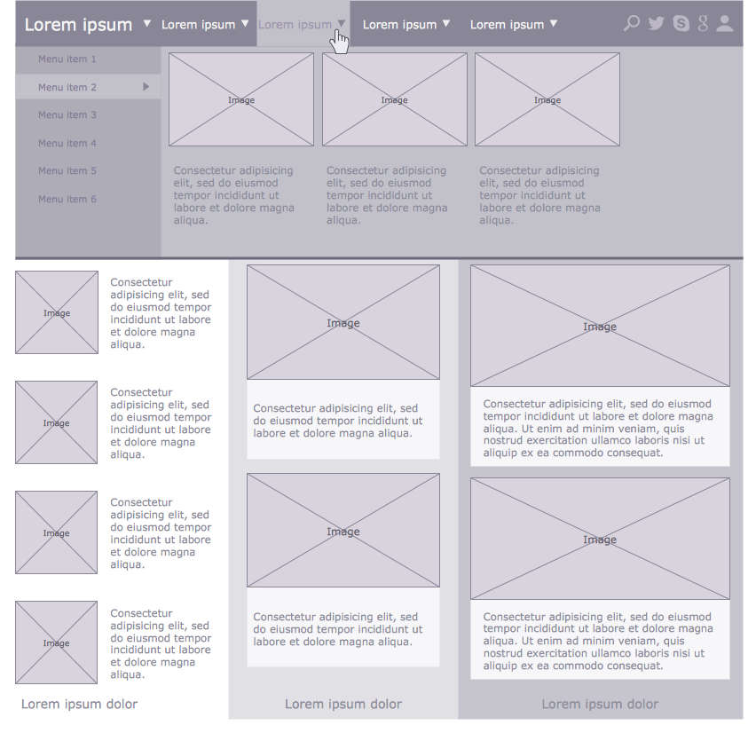 Website Wireframe *