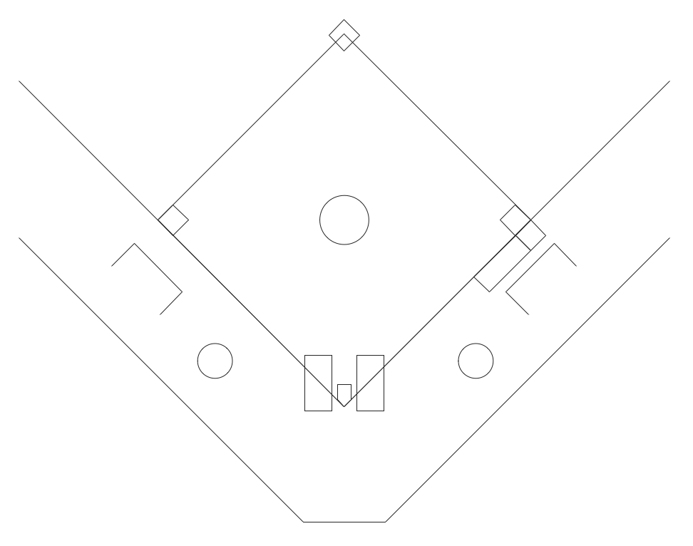 Baseball Field Template