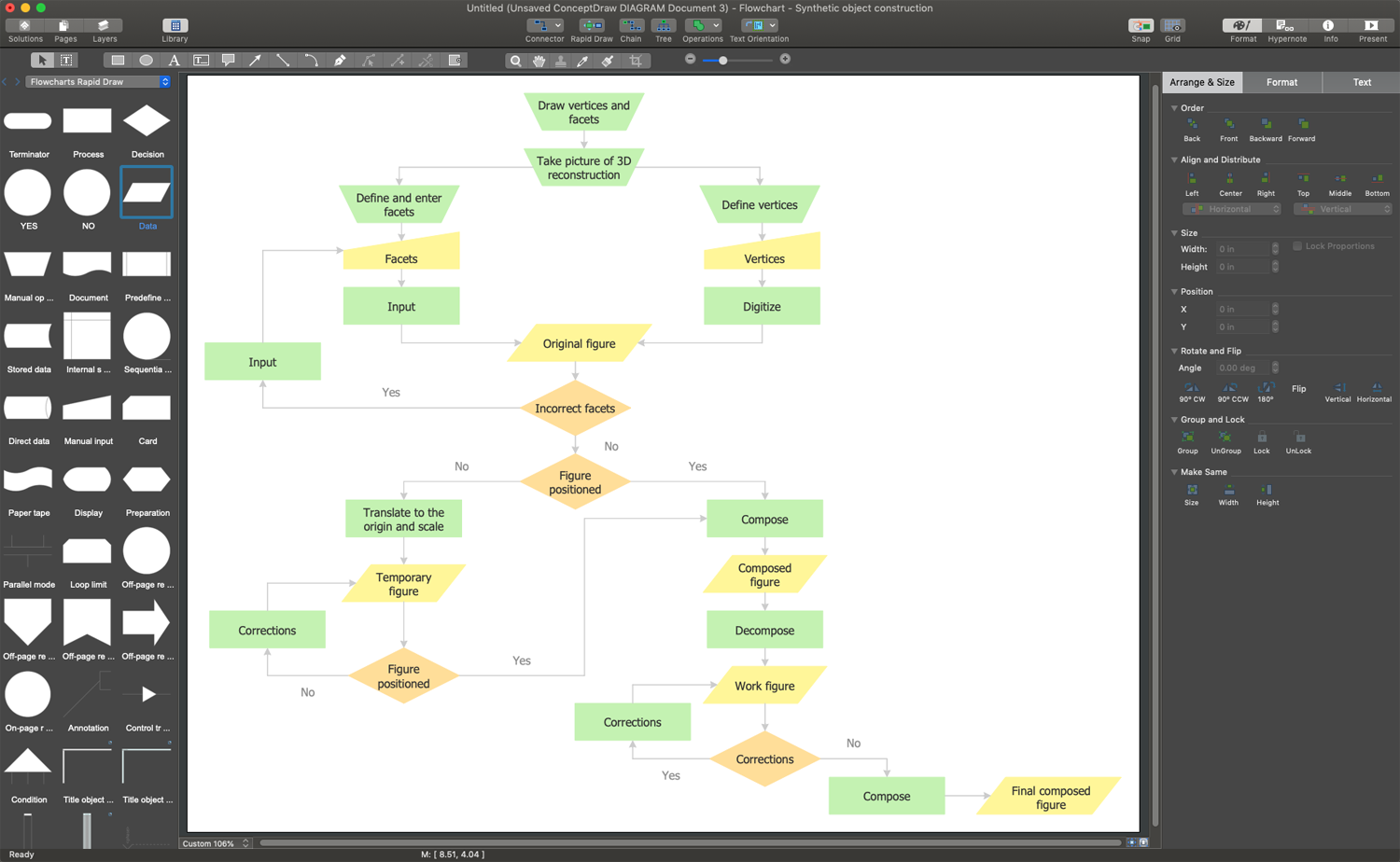 Tool for Drawing Flowchart