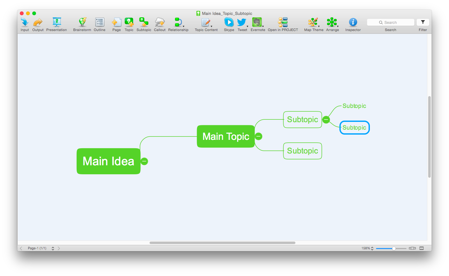 draw mind map on mac