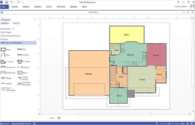 Visio Floor Plan Stencils Free Floor Roma