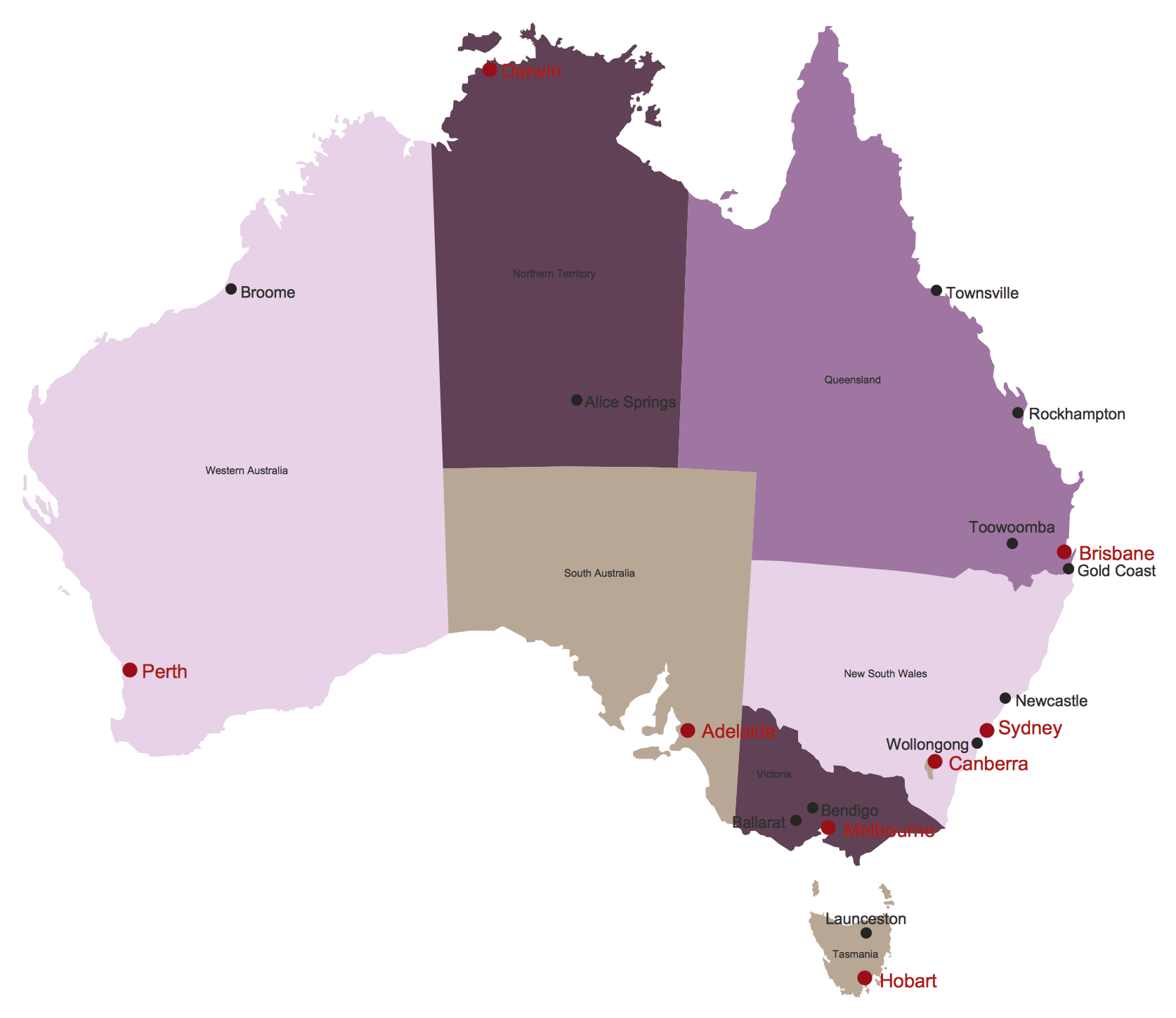 Australia Map