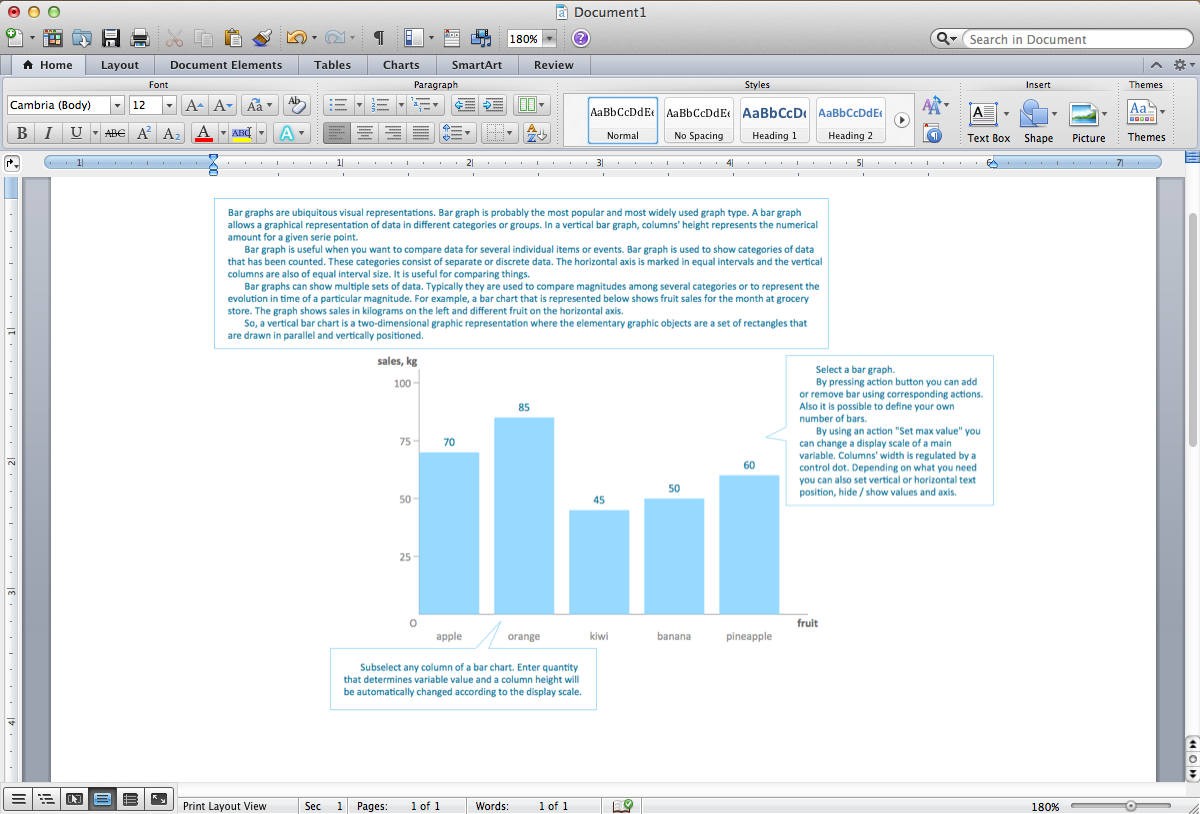 Blank Bar Graph Template from www.conceptdraw.com