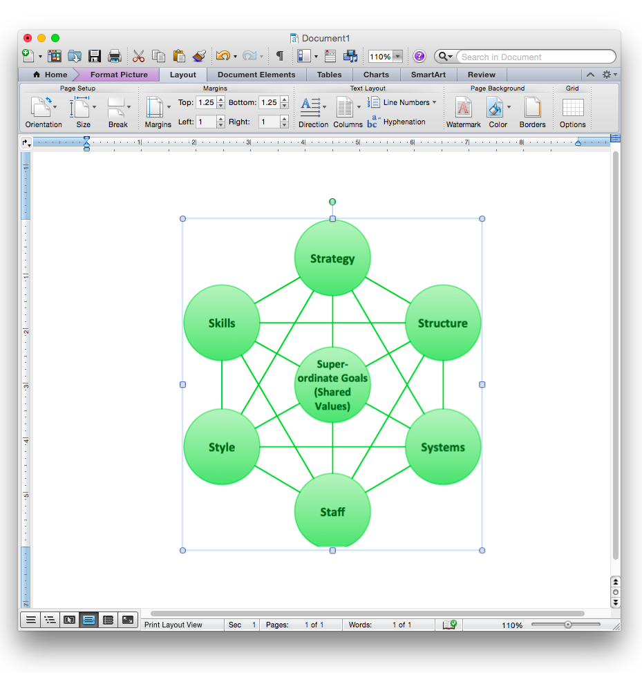 network diagram template word