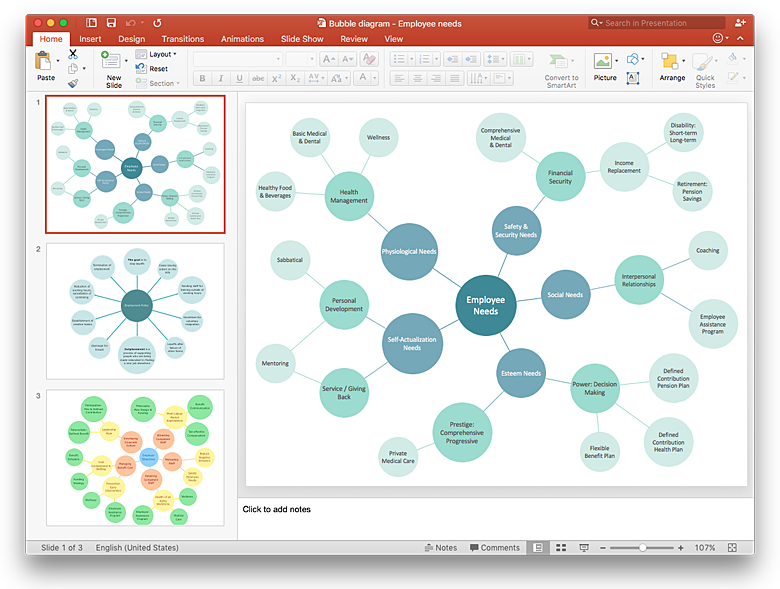 Bubble Diagram PowerPoint