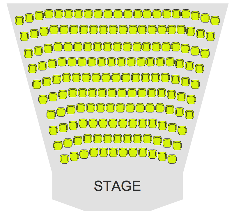 Auditorium Seating Chart Template