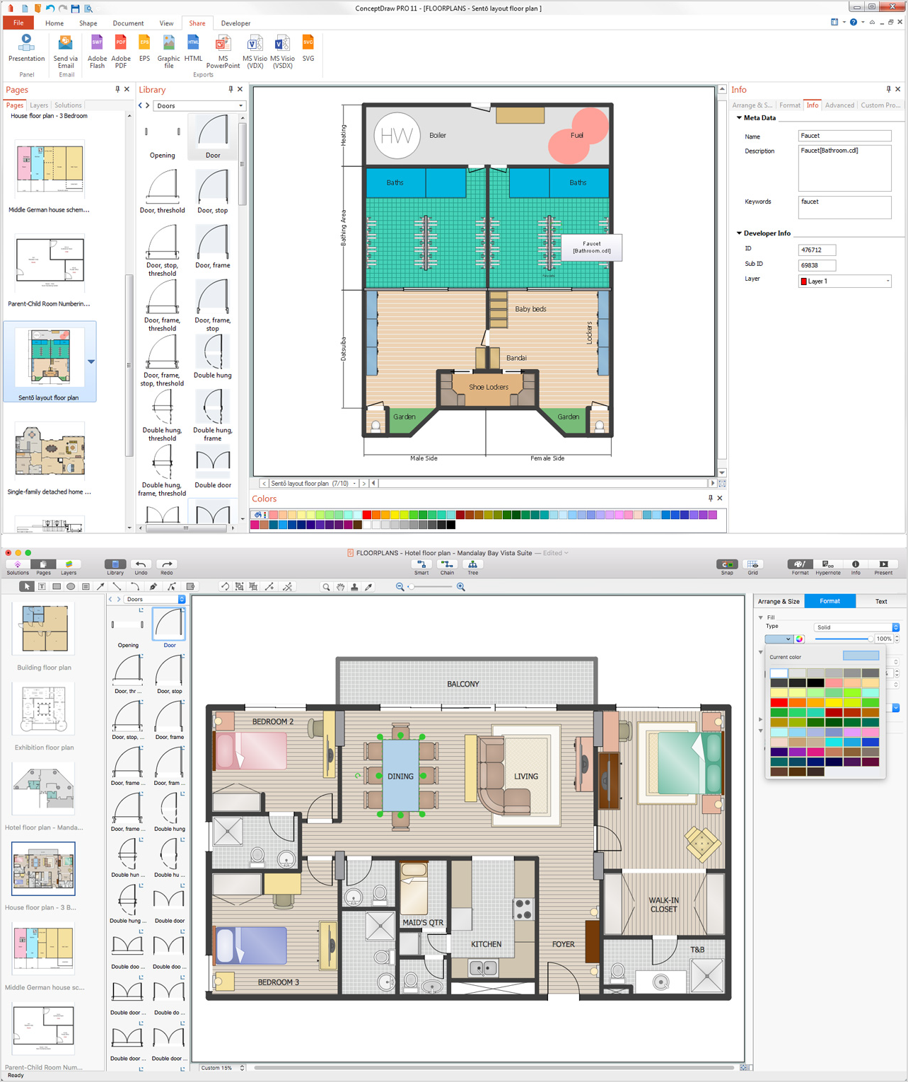 How to Draw a Floor Plan with SmartDraw