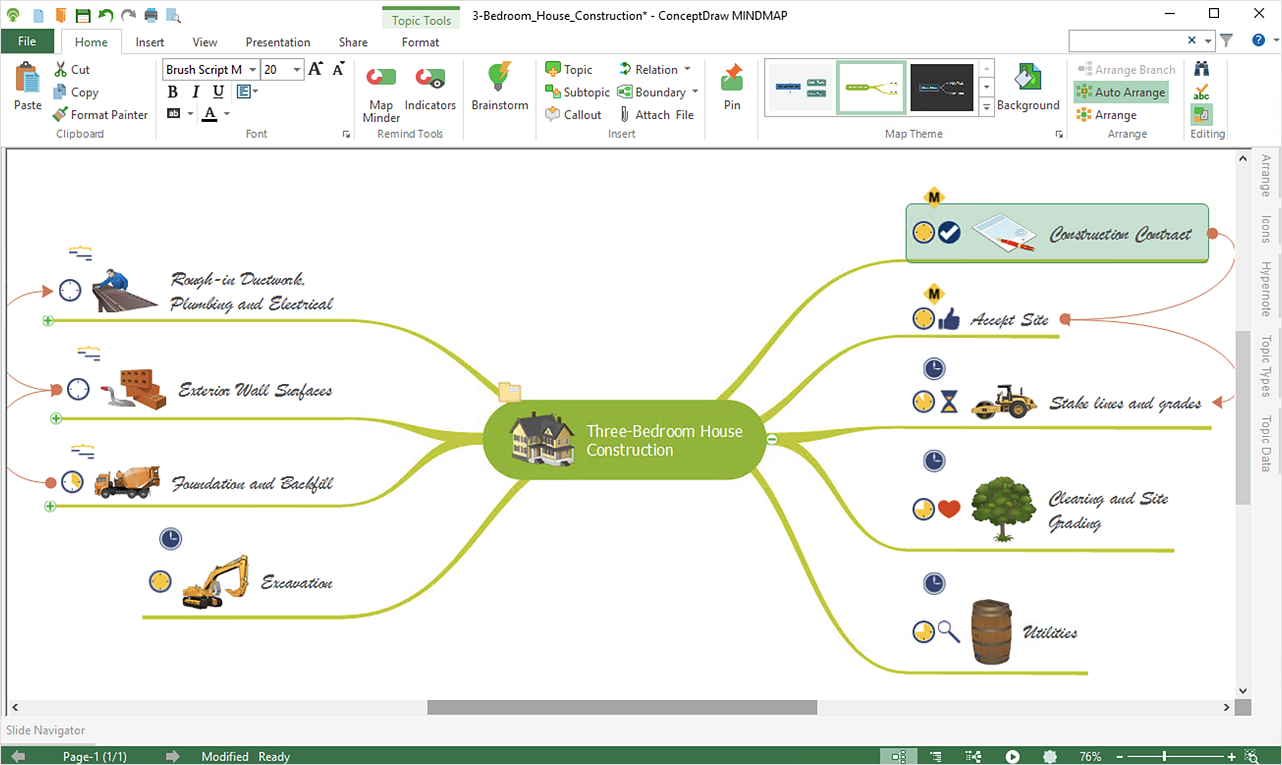 How to Change the Font of a Mind Map