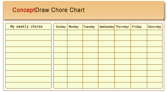 Chore chart