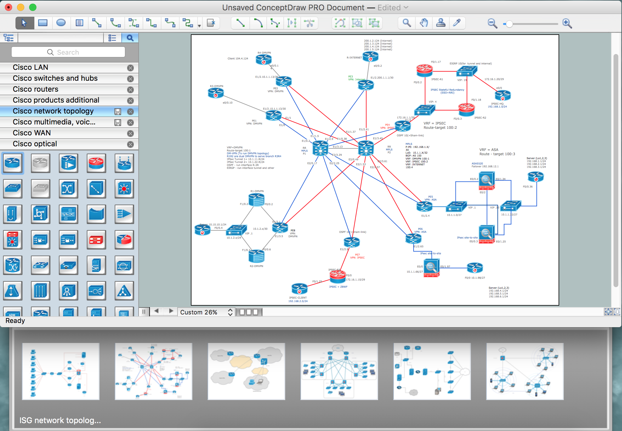 Cisco network diagrams for mac