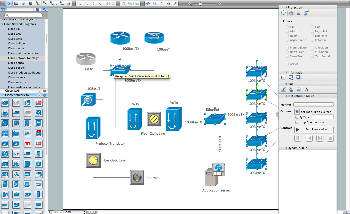 Cisco network diagrams for mac